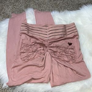 Cute booty lounge leggings size large